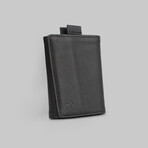 Leather Speed Wallet Mini // Double Black // Special Edition