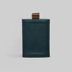 Leather Speed Wallet Mini // Green