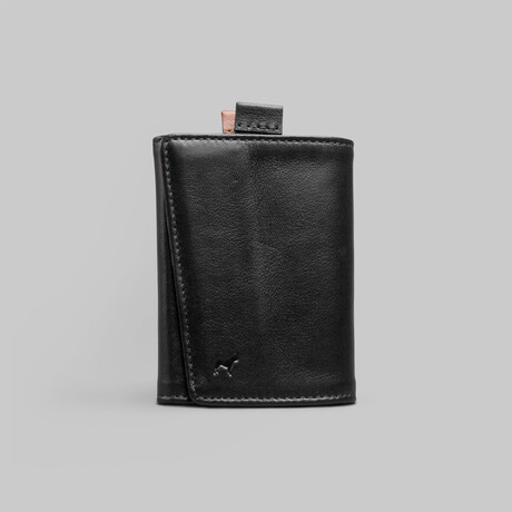 Leather Speed Wallet Mini // Black