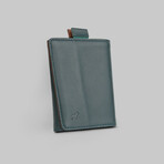 Leather Speed Wallet Mini // Green