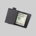 Leather Speed Wallet Mini // Double Black // Special Edition