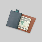 Leather Speed Wallet Mini // Green