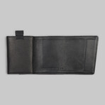 Leather Speed Wallet Mini // Double Black // Special Edition
