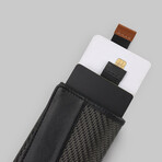 Carbon Speed Wallet Mini // Black