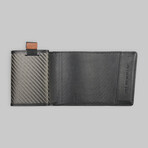 Carbon Speed Wallet Mini // Black