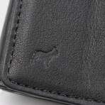 Leather Speed Wallet Mini // Double Black // Special Edition