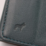 Leather Speed Wallet Mini // Green