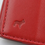 Leather Speed Wallet Mini // Red