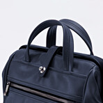 Cavallo Vegan Compact Backpack // Navy