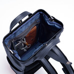 Cavallo Vegan Compact Backpack // Navy