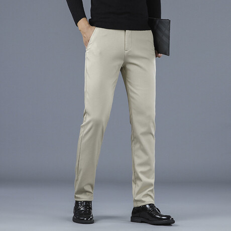 Chino Pants // Winter Lined // Beige (30WX40L)