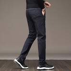 Jack Chino Pants // Winter Lined // Navy Blue (33WX42L)