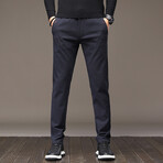 Jack Chino Pants // Winter Lined // Navy Blue (31WX41L)