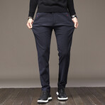 Jack Chino Pants // Winter Lined // Navy Blue (33WX41L)