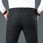 Chino Pants // Winter Lined // Black (33WX41L)