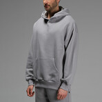 Pac Oversize Hoodie // Light Gray (XL)