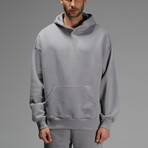 Pac Oversize Hoodie // Light Gray (S)