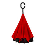 Reverse Opening Umbrella (Red)