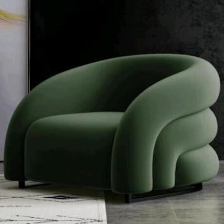 Unique Armchair // Dark Green