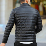 Puffer Jacket // Black (M)