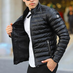 Puffer Jacket // Black (M)