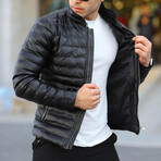 Puffer Jacket // Black (M)