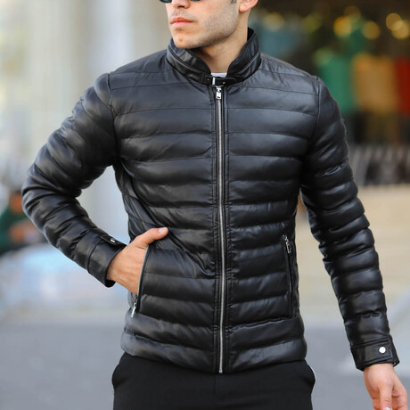 Puffer Jacket // Black (M)