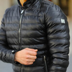 Puffer Jacket // Black (M)