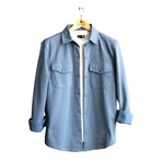 Shirt Jacket // Blue (XL)