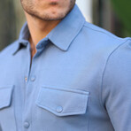 Shirt Jacket // Blue (XL)