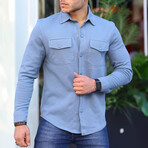 Shirt Jacket // Blue (XL)