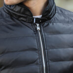 Puffer Jacket // Black (M)