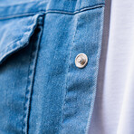 Slim Fit Denim Shirt // Blue (M)