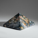 Genuine Polished Ocean Jasper Pyramid