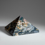 Genuine Polished Ocean Jasper Pyramid
