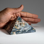 Genuine Polished Ocean Jasper Pyramid