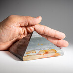 Genuine Polished Polychrome Pyramid