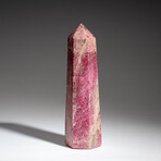 Genuine Polished Ruby in Quartz Point