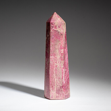 Genuine Polished Ruby in Quartz Point