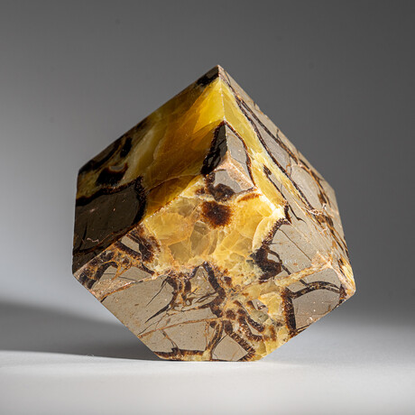 Genuine Polished Septarian Cube