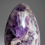 Genuine Polished Chevron Amethyst Freeform