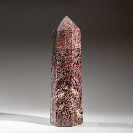 Genuine Polished Garnet Point