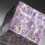 Genuine Polished Lepidolite Cube