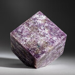 Genuine Polished Lepidolite Cube