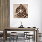 Aviation II // PhotoINC Studio (26"H x 26"W x 1.5"D)