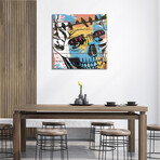 Skull And Ravens // JRuggs (26"H x 26"W x 1.5"D)