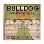 Bulldog Brewing Co. // Ryan Fowler (26"H x 26"W x 1.5"D)