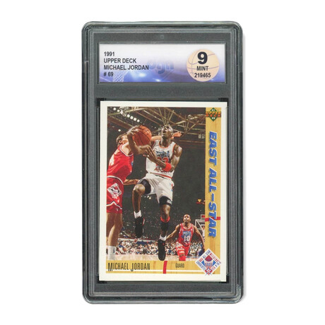 Michael Jordan // 1991 Upper Deck // DGA 9 Mint