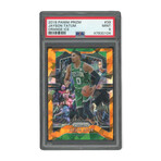 Jayson Tatum // 2019 Panini Prizm Orange Ice // PSA 9 Mint