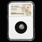 Ancient Celtic Gaul // 1st Century BC // Silver Coin